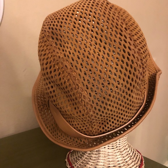 Rare Authentic Gucci hat, genuine leather